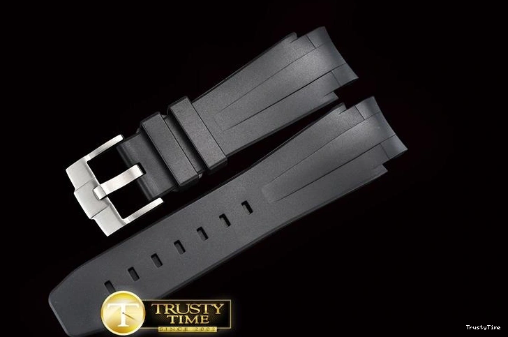 1120 Original ROLACC028D – Rubber B Black Vulcanized Strap For Rolex DeepSea 839